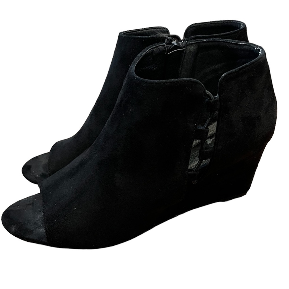 Peep Toe Ankle Booties